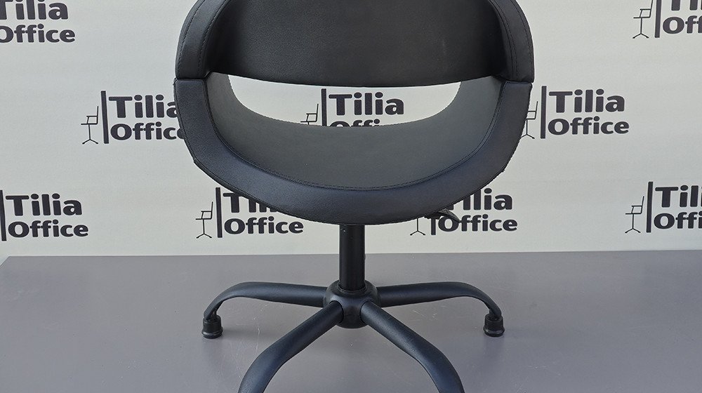 Vera Kuaför Tarama Çalışma Bekleme Koltuğu Siyah Yonca Sabit Ayak